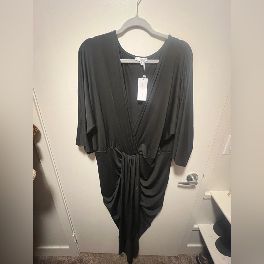 Baltic Born Mimi Midi Dress Black 3X NWT